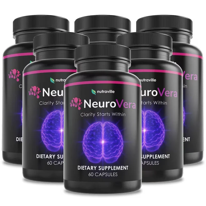 NeuroVera Natural Joint & Mobility Formula — 6 Bottle / 180 Day Pack